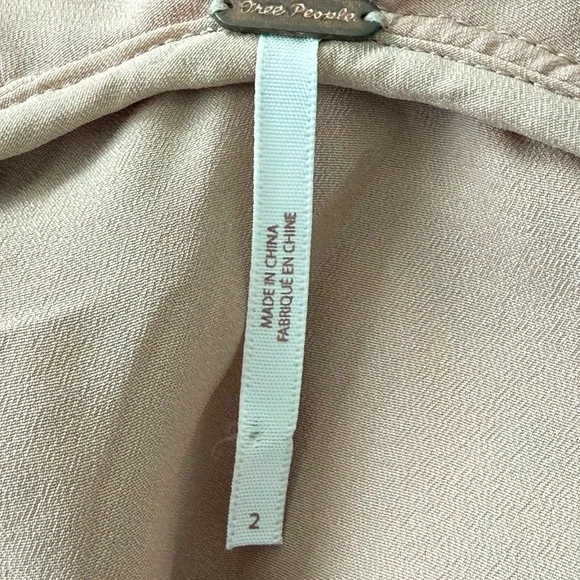 Free People Night Shimmers Mini Dress Red Lace Sequins Plunge V Party Dress - Picture 10 of 11